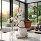 Charming Rabbit Basket Decor