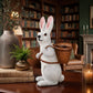 Charming Rabbit Basket Decor