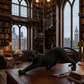 Black Panther Luxury Sculpture – Premium Modern Décor Piece